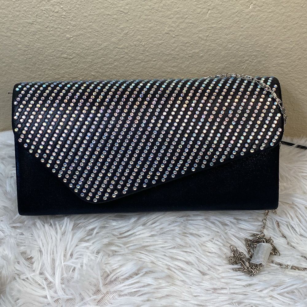 Rhinestone Clutch Never Used